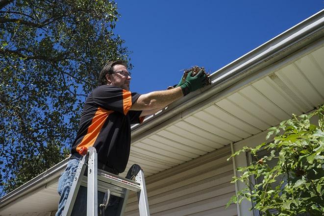 improving drainage with a thorough gutter repair job in South Glastonbury